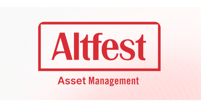 偽サイト「Altfest」のトップページに掲載されているロゴ画像（2026年5月8日時点）