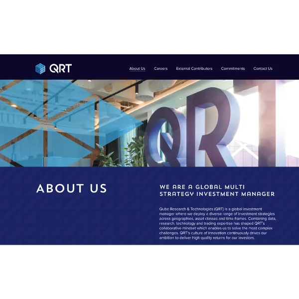 QRT公式サイト（qube-rt.com）
