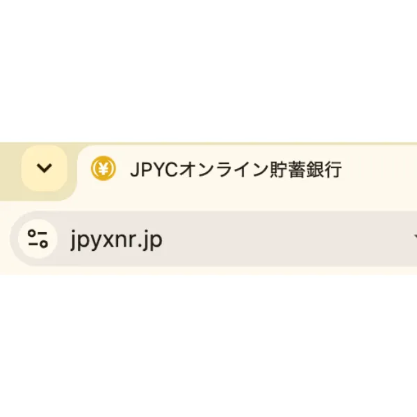 jpyxnr.jpをブラウザで開いたときのタブ表示