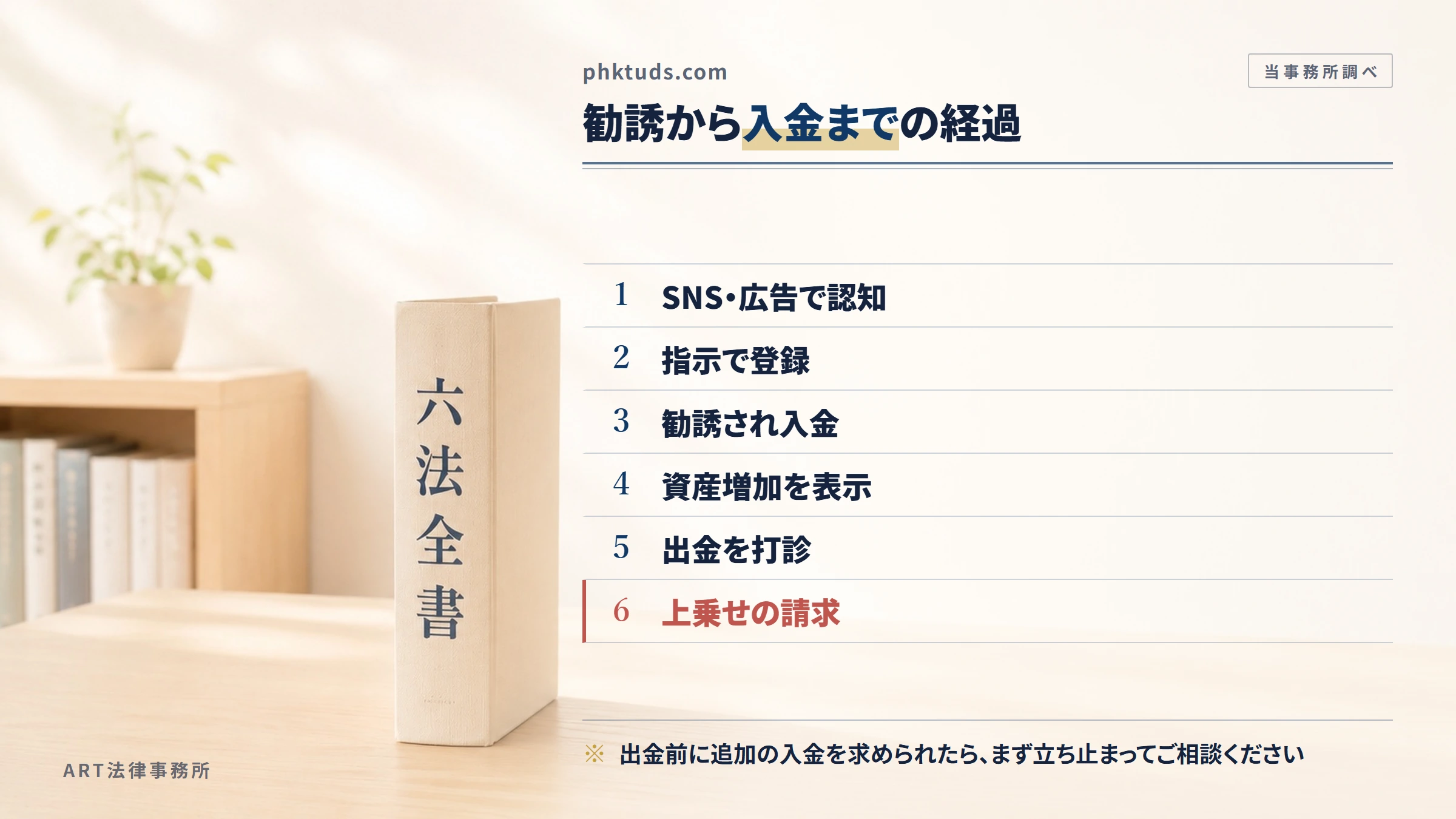 phktuds.comの勧誘から入金までの流れ