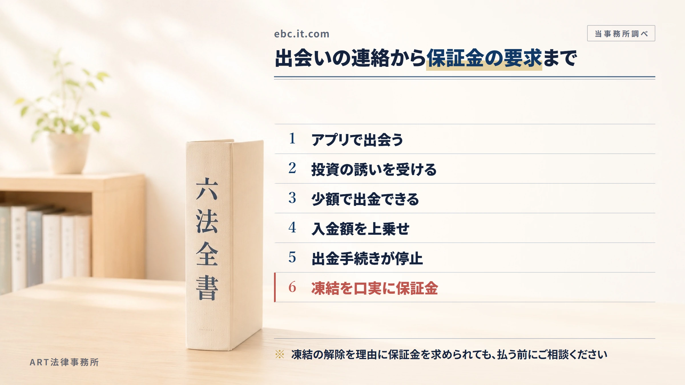 ebc.it.comの勧誘から入金までの流れ